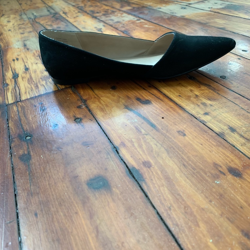 Mix No. 6 Black Pointed Tie Flats